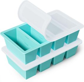 Silicone Freezer Tray for Sauce Cube:  Silicone Freezing Tray for Broth Soup Storage - Freeze 250mL 125mL Souped Portion