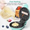 Mini Waffle Maker, 4" Chaffle Maker
