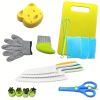 Complete Kids Cooking Set for Ages 4-8 - Real Functional Kitchen Tools with Safety Knives & Baking Accessories